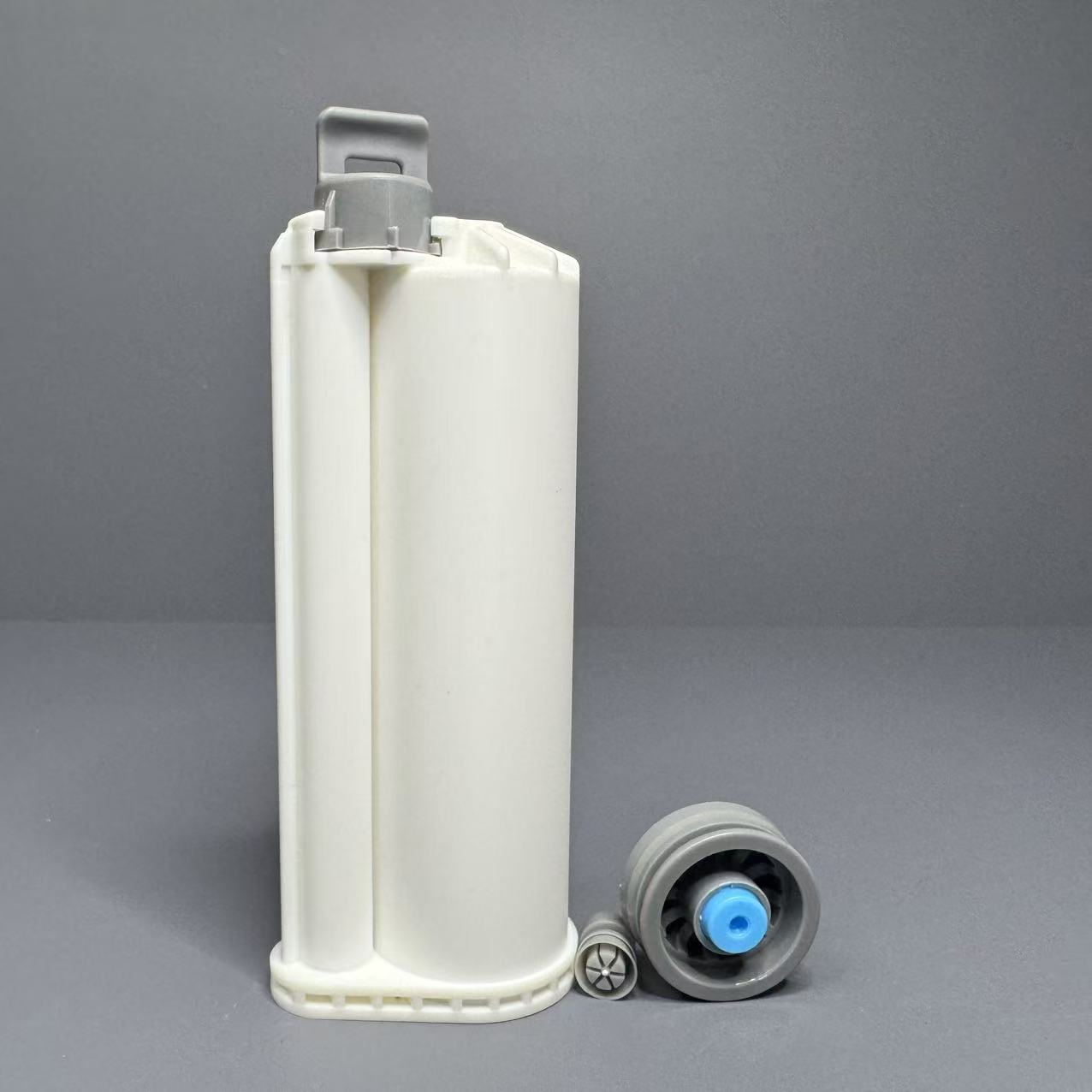 50ml 10:1  Two-component Epoxy Dispensing Barrel Two Part Syringe Cartridge for AB Glue